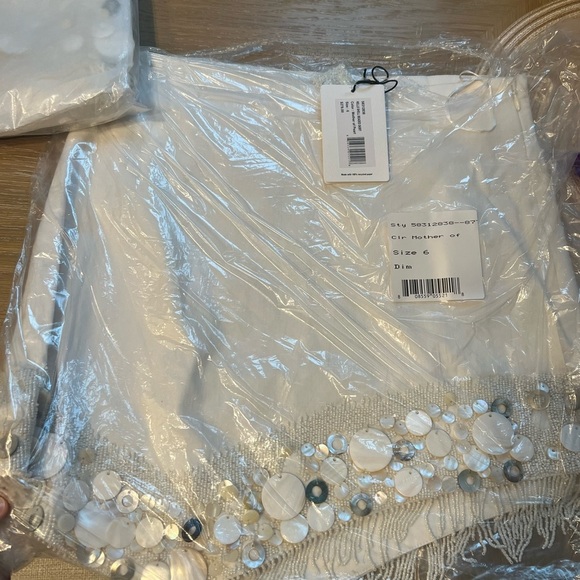 NWT AMUR set - Antonella Shell Beaded Top & Nell’s skirt - size 6 - MSRP $556 - Picture 12 of 13